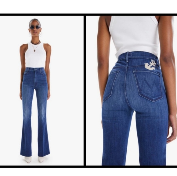 MOTHER Denim - Mother Jeans Mellow Drama Anchor Point Flare Jeans